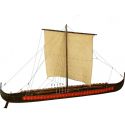 Dušek Vikingská prodloužená loď 1060 1:35 kit