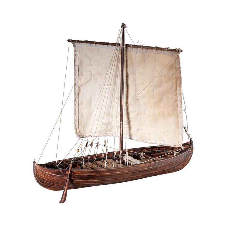 Dušek Vikingská loď Knarr 1:72 kit