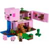 Tvořivá zábava ze světa Minecraft se stavebnicí LEGO - Prasečí dům. Autentická stavebnice z říše Minecraft nabízí veškerou zábavu, kreativitu a dobrodružství z této on-line hry.