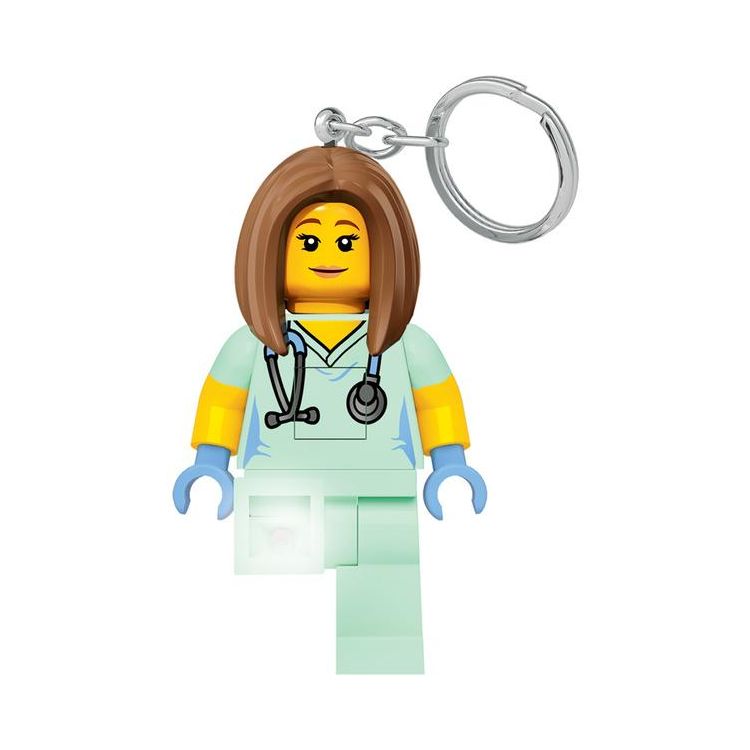 LEGO svítící klíčenka - Zdravotní sestra