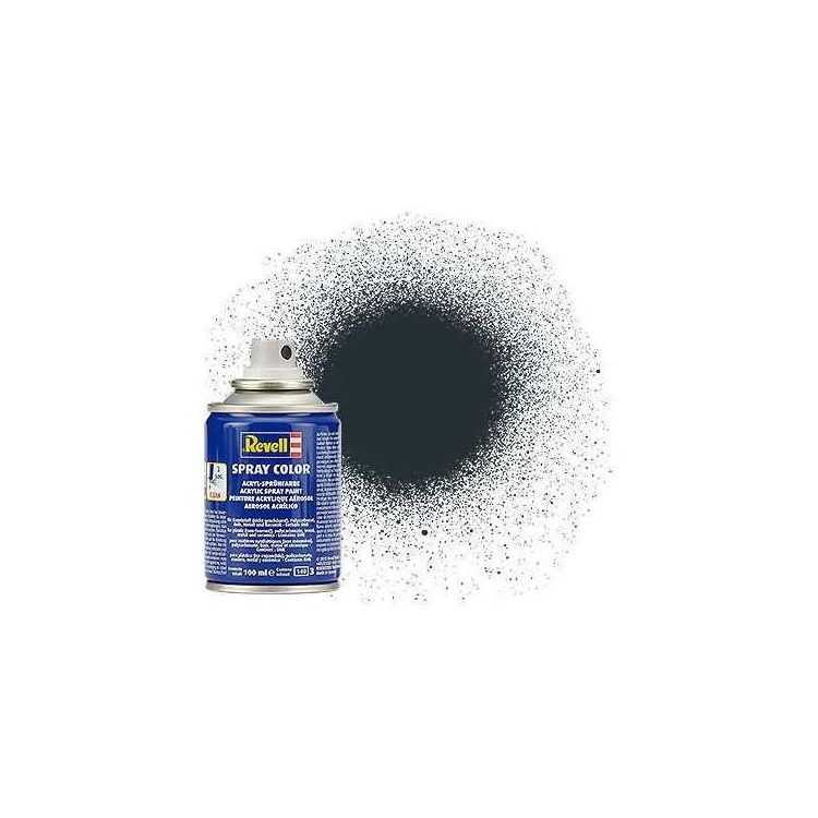 Barva Revell ve spreji - 34109: matná antracitová šedá (anthracite grey mat)