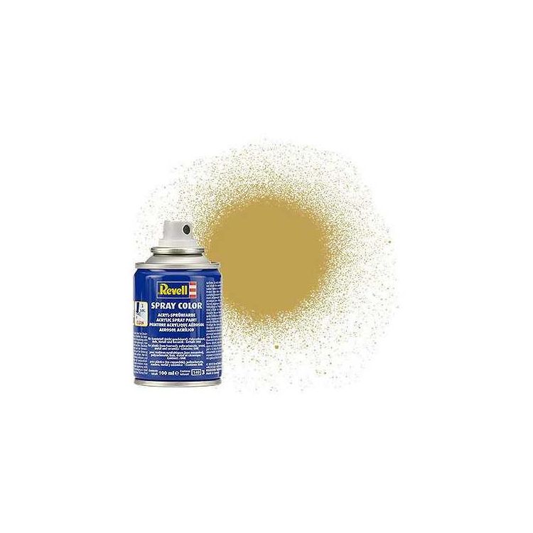 Barva Revell ve spreji - 34116: matná pískově žlutá (sandy yellow mat)