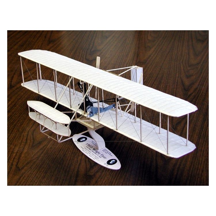 1903 Wright Flyer laser. vyřezávaný 615mm