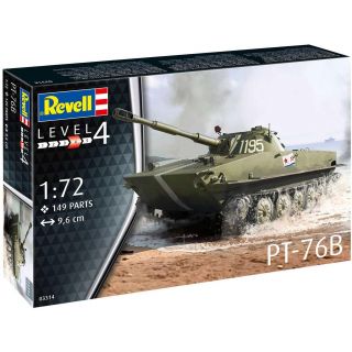 Plastic ModelKit tank 03314 - PT-76B (1:72)