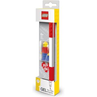 LEGO Gelové pero s minifigurkou červené