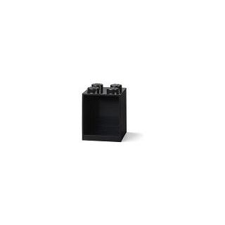 LEGO Brick 4 závěsná police černá