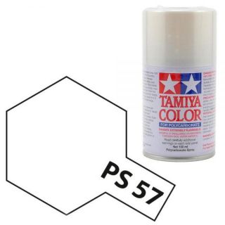 Tamiya Color PS-57 Pearl White Polycarbonate Spray 100ml