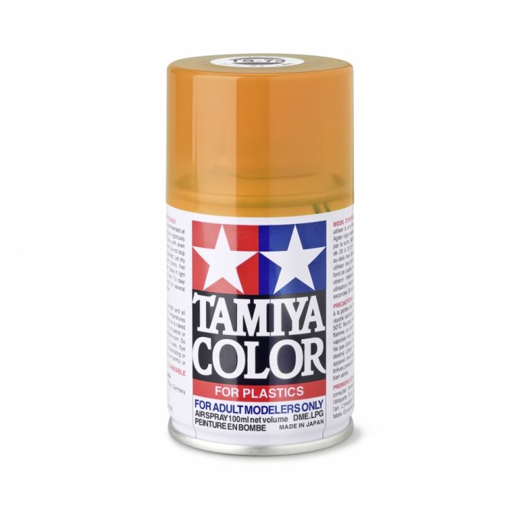 Tamiya Color TS-73 Clear Orange Lacquer Spray 100ml