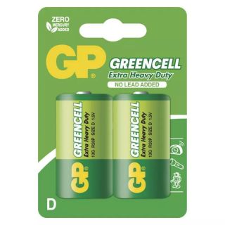 Batéria GP GREENCELL D /2ks