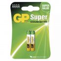 Batéria GP špeciálna alkalická 25A (AAAA, LR61) 1,5 V /2ks