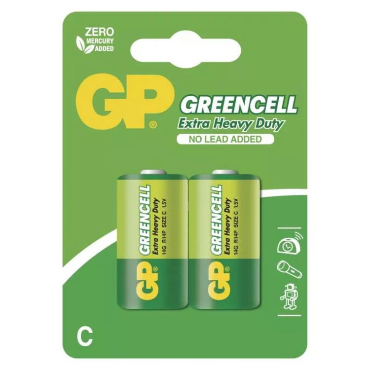 Batéria GP GREENCELL C /2ks