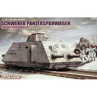 Model Kit military 6072 - SCHWERER PANZERSPAHWAGEN (INFANTERIEWAGEN) (1:35)