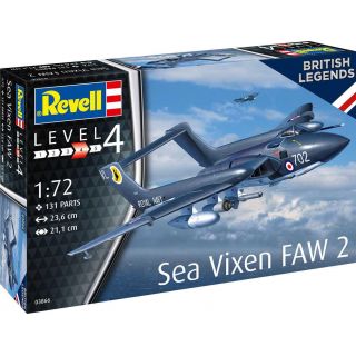 Plastic ModelKit letadlo 03866 - Sea Vixen FAW 2 "70th Anniversary" (1:72)