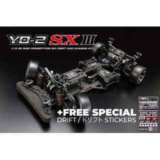 Yokomo YD-2SXIII RWD 1:10 Kit driftovacího podvozku (grafitové šasí)