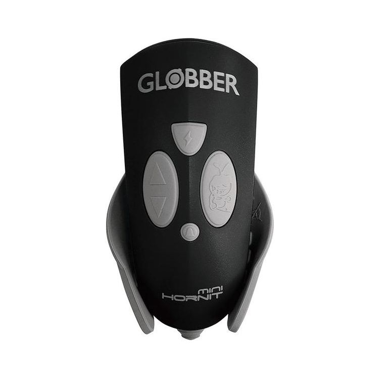 Globber - Mini Hornit světlo se zvonkem Black