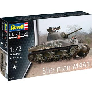 Plastic ModelKit tank 03290 - Sherman M4A1 (1:72)