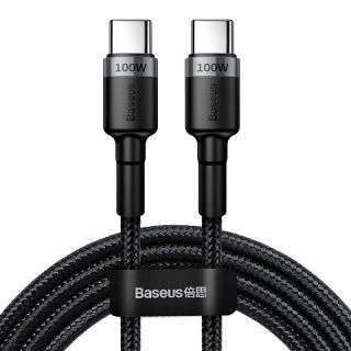 Baseus Cafule PD2.0 100W flash charging USB For Type-C cable (20V 5A)2m Gray+Black