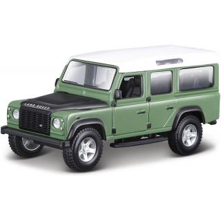 Bburago Land Rover Defeneder 110 1:32 zelená