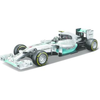 Bburago Mercedes F1 W05 Hybrid 1:32 NO6 Rosberg