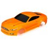 Náhradní díl pro RC modely aut Traxxas 4-Tec® 2.0, Ford GT: karosérie Ford Mustang oranžová. S aplikovanými nálepkami.