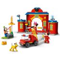 LEGO DUPLO - Hasičská stanice a auto Mickeyho a přátel