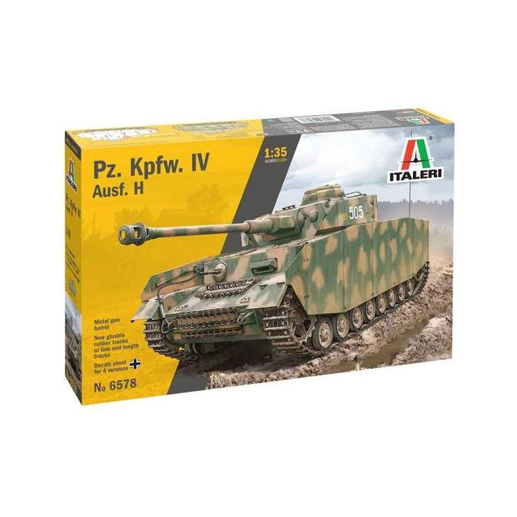 Model Kit tank 6578 - Pz. Kpfw. IV Ausf. H (1:35)