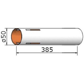Klima Papírová trubka 50x385mm 4-drážky