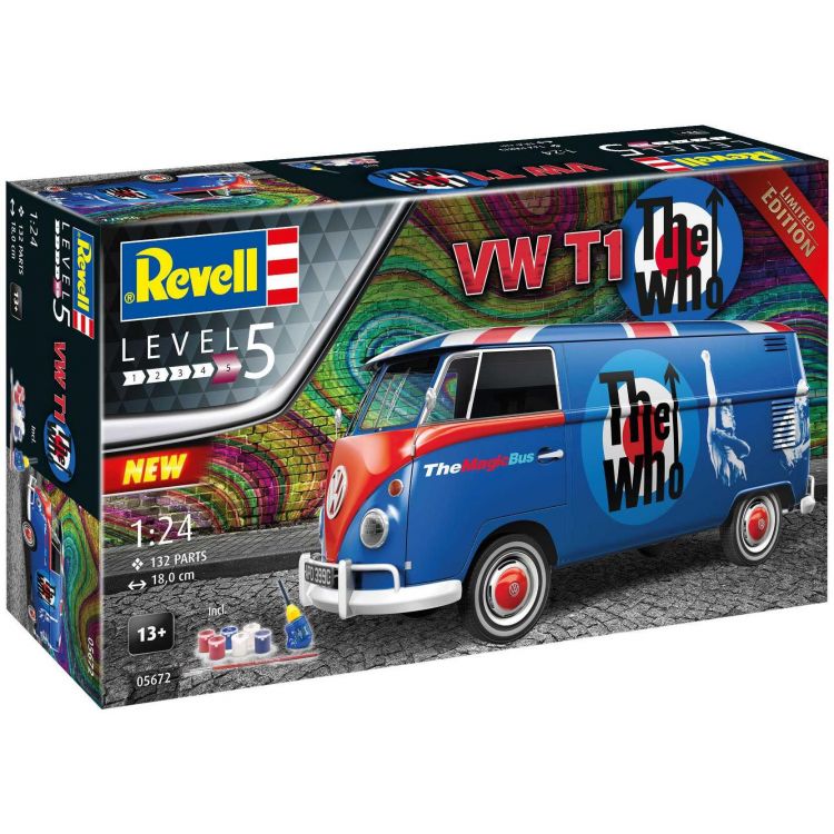 Gift-Set auto 05672 - VW T1 "The Who" (1:24)