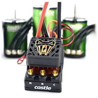 Castle motor 1415 2400ot/V senzored, reg. Copperhead