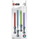 LEGO set gelových per Star Wars světelný meč - 4ks