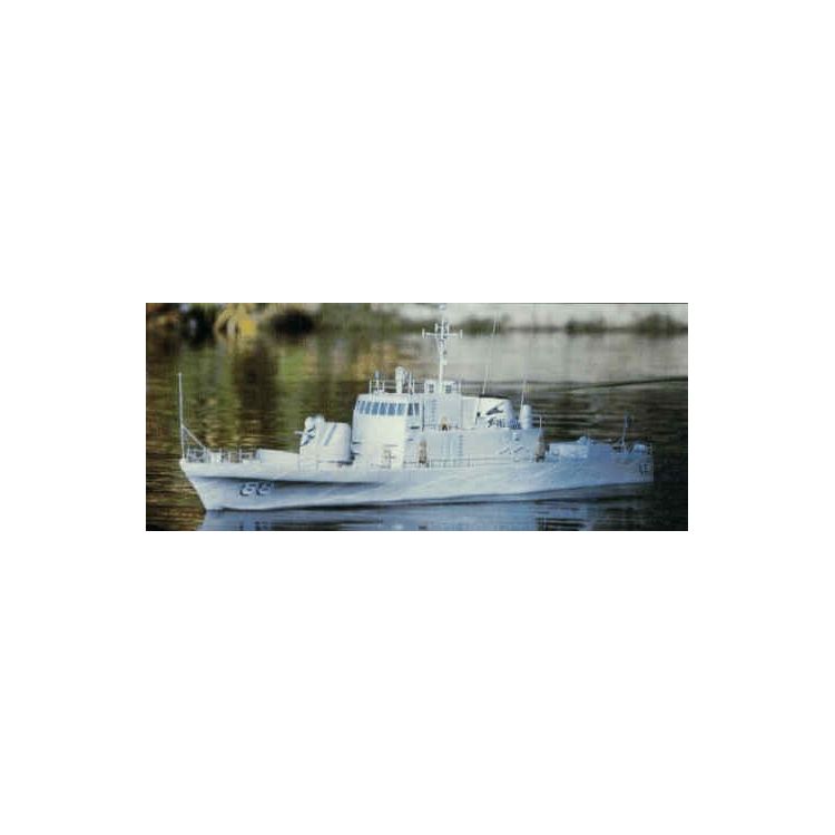 USS Crockett rychlý dělový člun 1295mm
