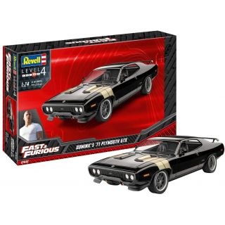 ModelSet auto 67692 - Fast & Furious - Dominics 1971 Plymouth GTX (1:24)