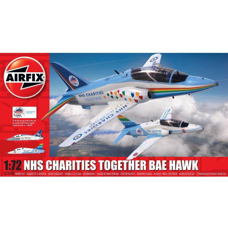 Classic Kit letadlo A73100 - NHS Charities Together Hawk (1:72)