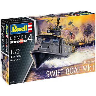 Plastic ModelKit loď 05176 - US Navy SWIFT BOAT Mk.I (1:72)