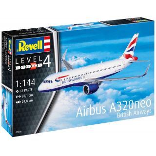 ModelSet letadlo 63840 - Airbus A320 neo British Airways (1:144)