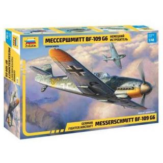 Model Kit letadlo 4816 - Messerschmitt Bf-109 G6 (1:48)