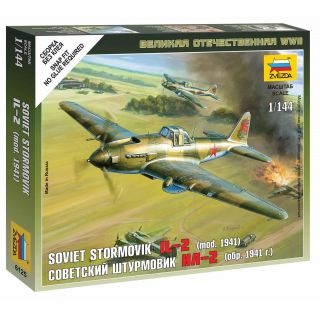 Wargames (WWII) letadlo 6125 - Ilyushin IL-2 Stormovik (1:144)