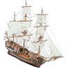 Stavebnice neplovoucího modelu lodi Peregrine Galley v měřítku 1:60. Detailní model lodi z roku 1700, sloužil k plavbě mezi Anglií a americkými koloniemi. Délka modelu 92cm. Kit obsahuje dřevěné díly, dvojité plaňkování, kovové odlitky dekorací a podrobný stavení plán. 