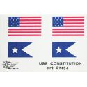 Mantua Model Súprava vlajky: USS Constitution 1:98