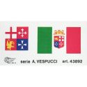 Mantua Model Súprava vlajok: Am. Vespucci1:84
