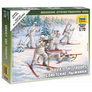 Wargames (WWII) figurky 6199 - Soviet Skiers (1:72)