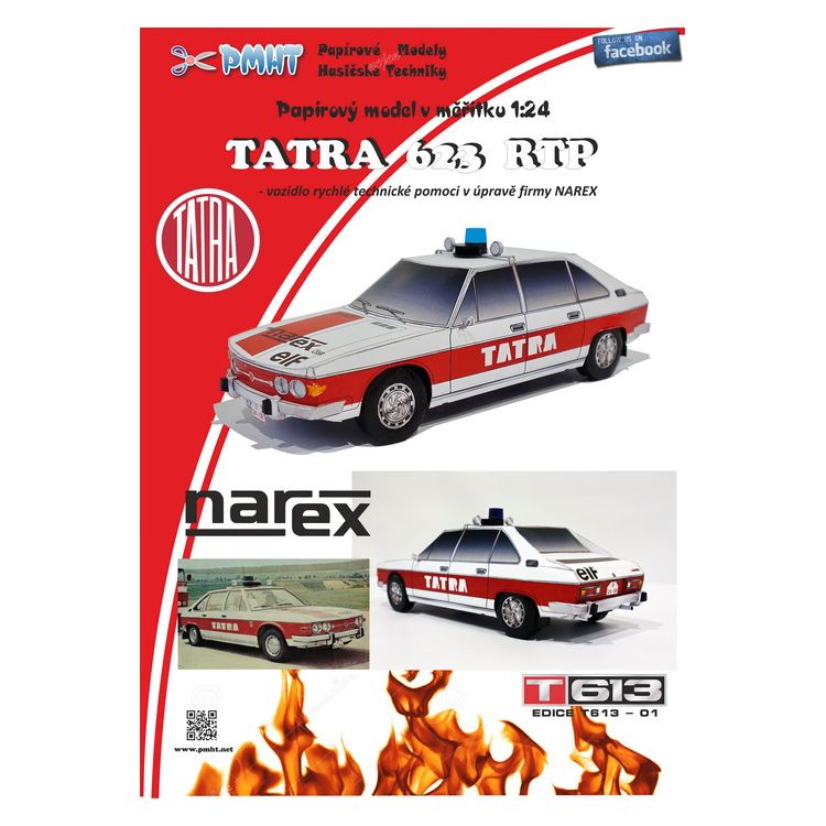 Tatra 623 RTP 1:24