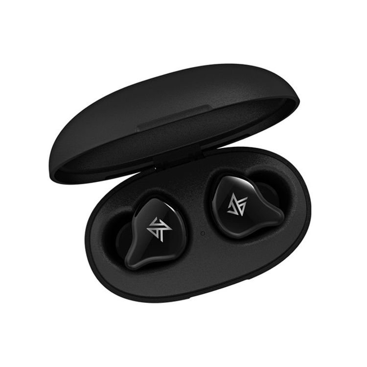 KZ S1D Bezdrátová sluchátka s mikrofonem černá