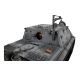 TORRO tank PRO 1/16 RC Sturmtiger šedá kamufláž - BB Airsoft - kouř z hlavně