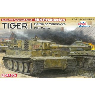 Model Kit tank 6888 - Tiger I Mid-Production w/Zimmerit Otto Carius (Battle of Malinava Village 1944) (1:35)