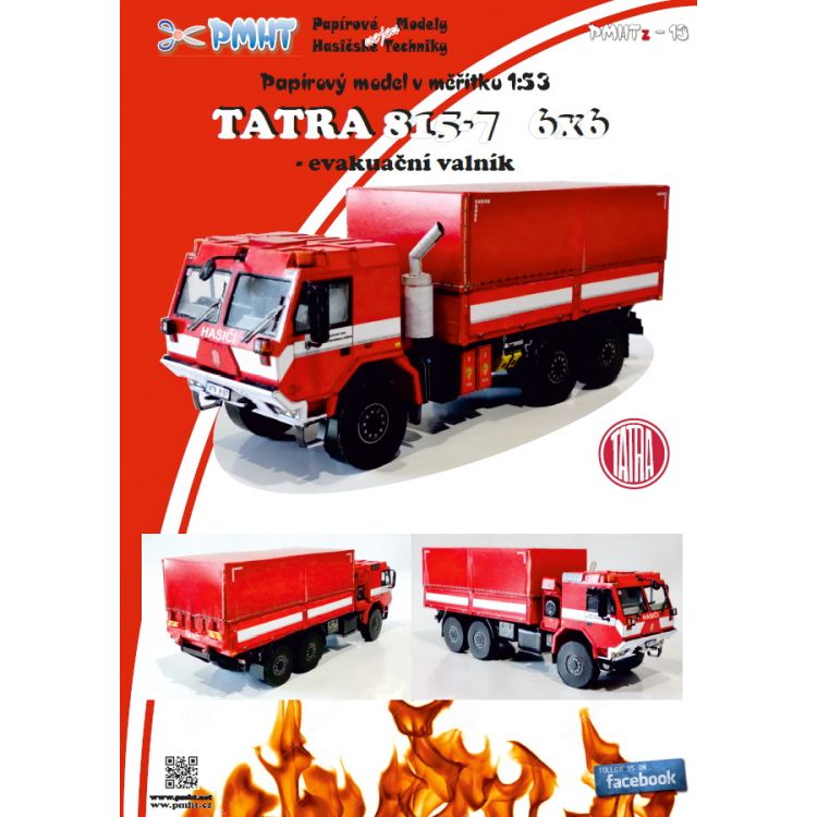 Tatra 815-7 6x6 "evakuačný valník" 1:53