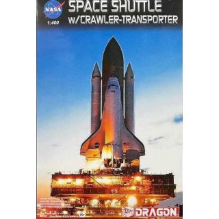 Model Kit vesmír 11023 - Space Shuttle w/Crawler-Transporter (1:400)