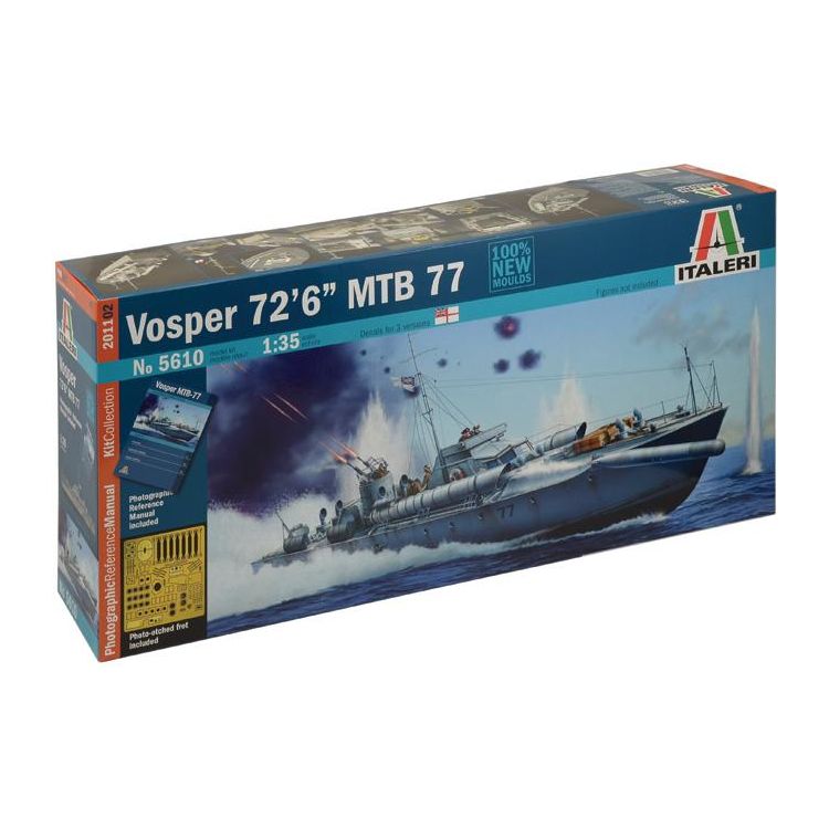 Model Kit loď PRM edice 5610 - VOSPER 72''6' MTB 77 (1:35)