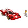 Stavebnice LEGO® Speed Champions 1970 Ferrari 512 M dává dětem a milovníkům aut všech věkových kategorií možnost postavit si ikonické závodní auto a založit tak vlastní sbírku sběratelských vozů.