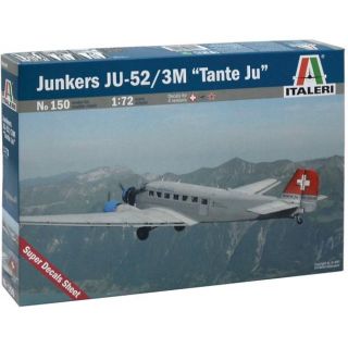 Model Kit letadlo 0150 - JUNKERS JU-52 3/m "TANTE JU" (1:72)